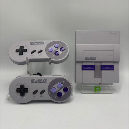 Super Nintendo SNES Classic Edition Console Gaming System CLV-201 Gray