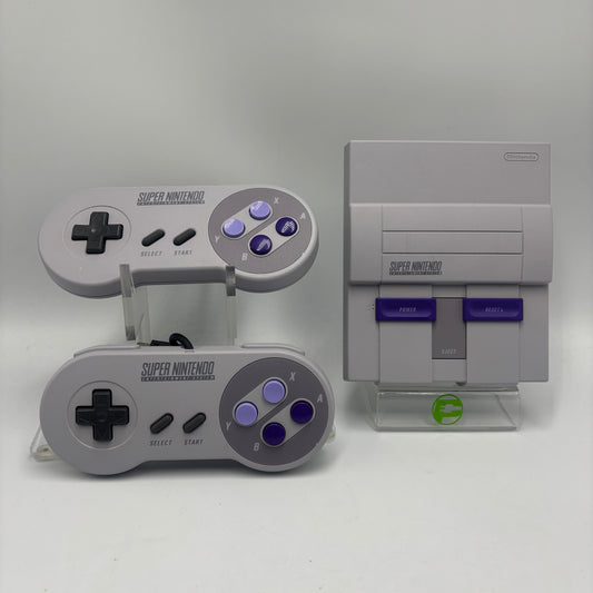 Super Nintendo SNES Classic Edition Console Gaming System CLV-201 Gray