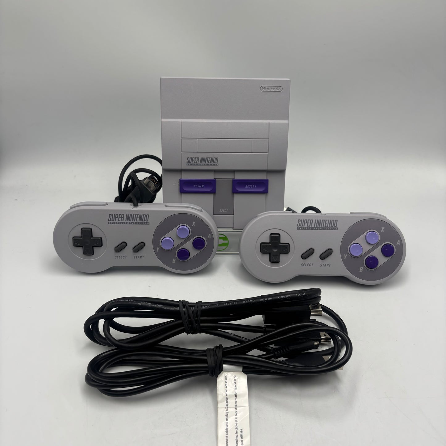 Super Nintendo SNES Classic Edition Console Gaming System CLV-201 Gray