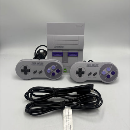 Super Nintendo SNES Classic Edition Console Gaming System CLV-201 Gray